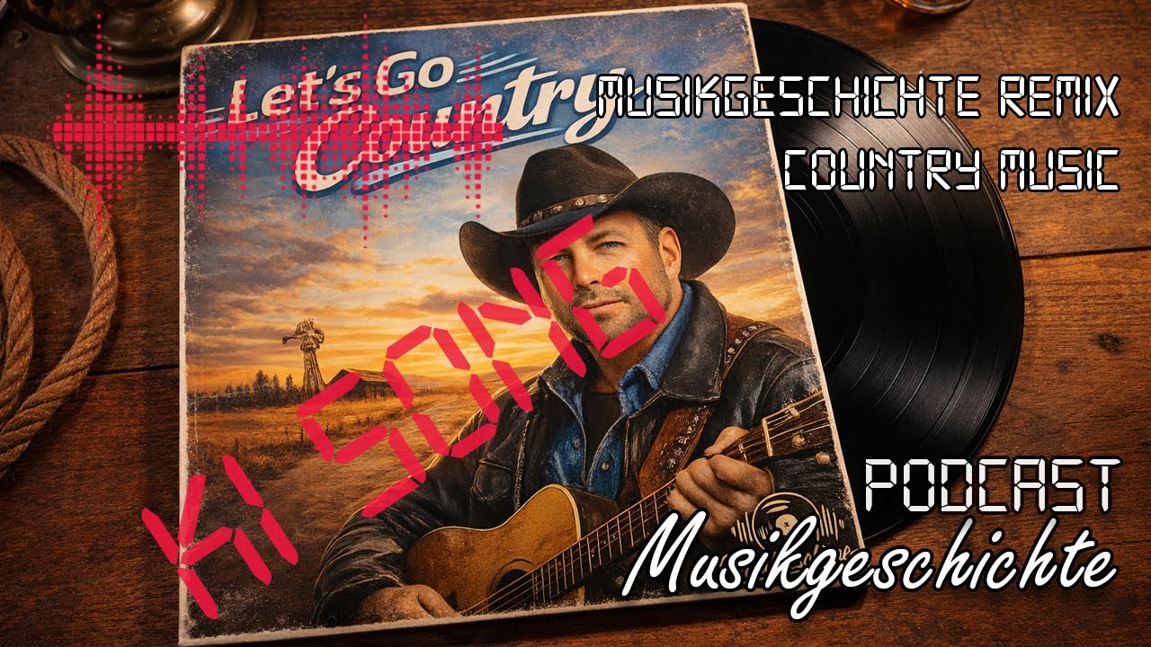 KI-Song zur Remix-Folge "Country Music" des Podcast Musikgeschichte 