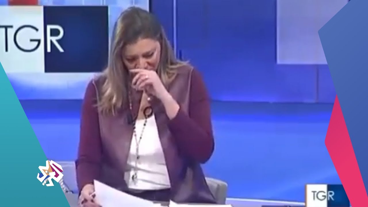 اكتشفوا حقيقة بكاء مذيعة إيطالية بسبب ارتفاع عدد ضحايا فيروس كورونا│بوليغراف