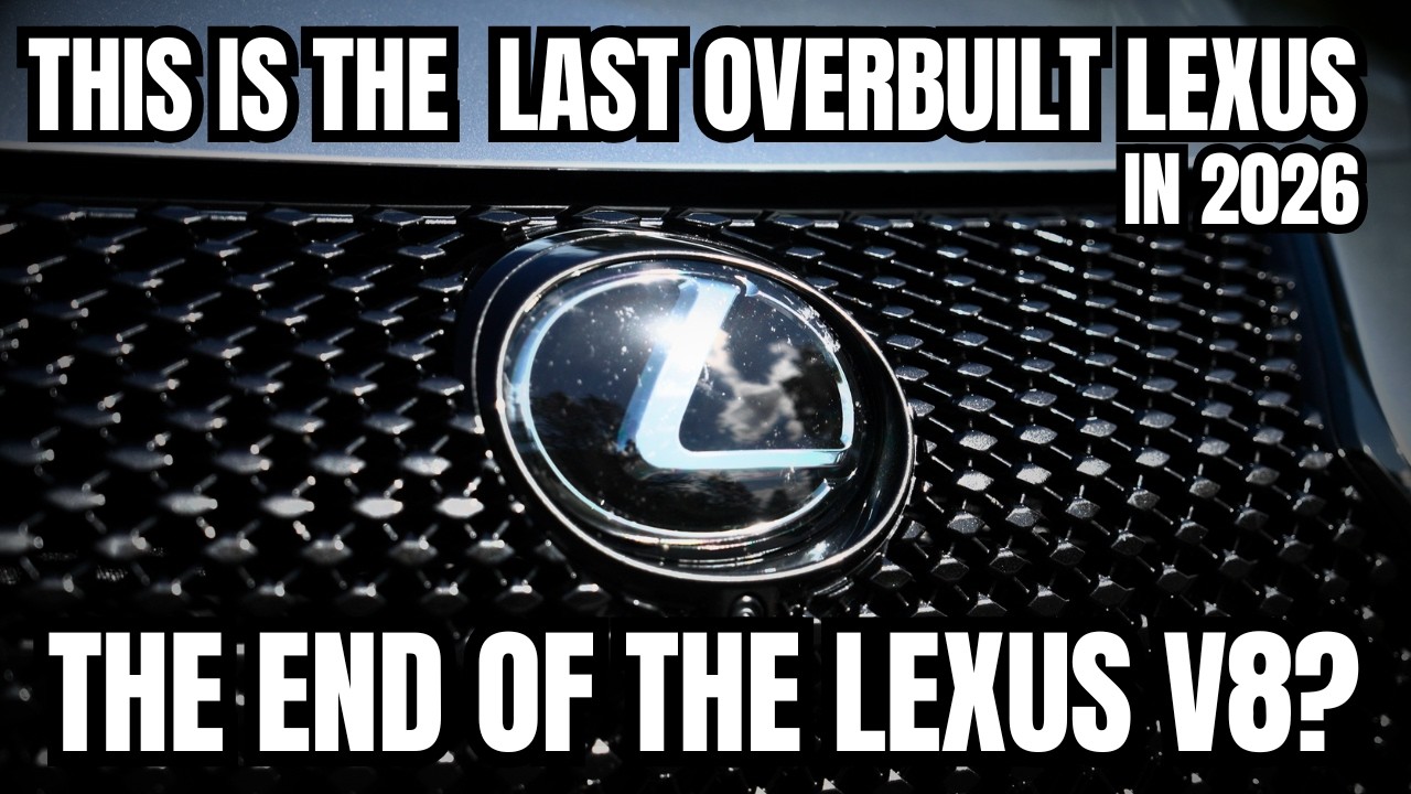 Это последний переделанный Lexus в 2026 году! Конец эпохи Lexus V8?