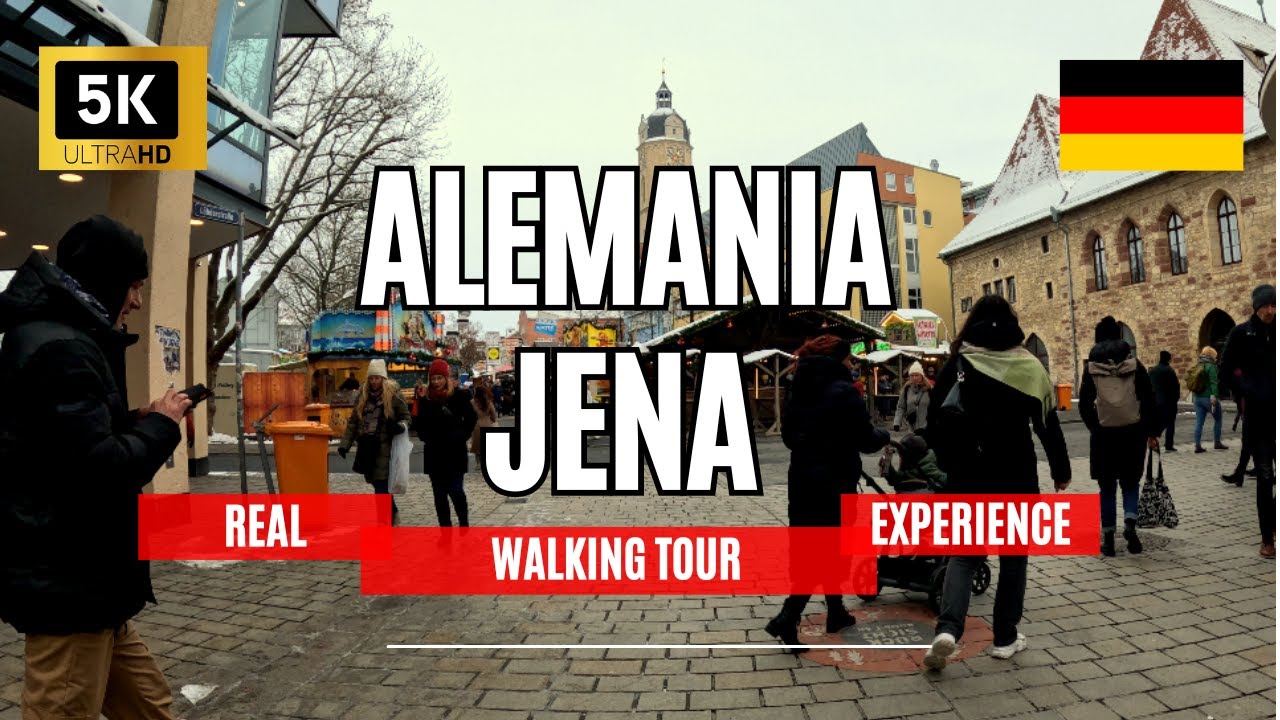 Jena City  in Thuringia Germany   year 2023 Walking Trips City Tour 5k