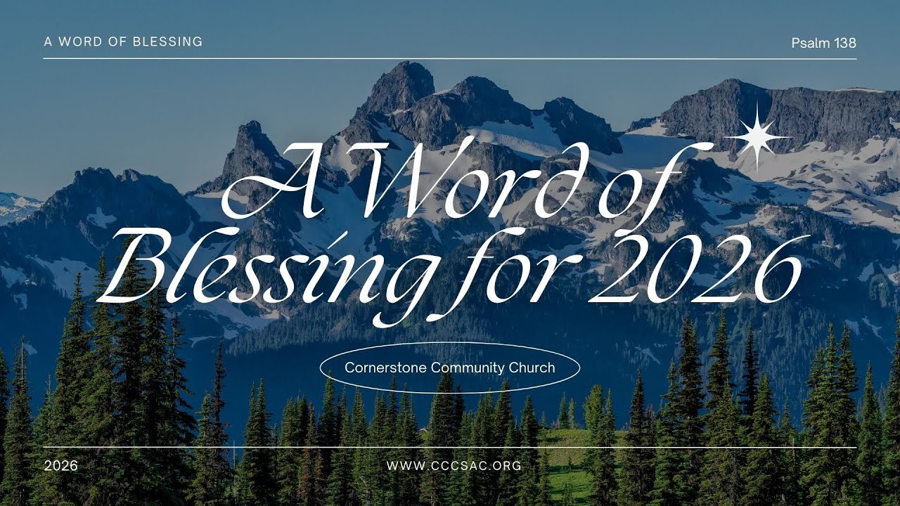 A Word of Blessing for 2026 | January 4, 2026