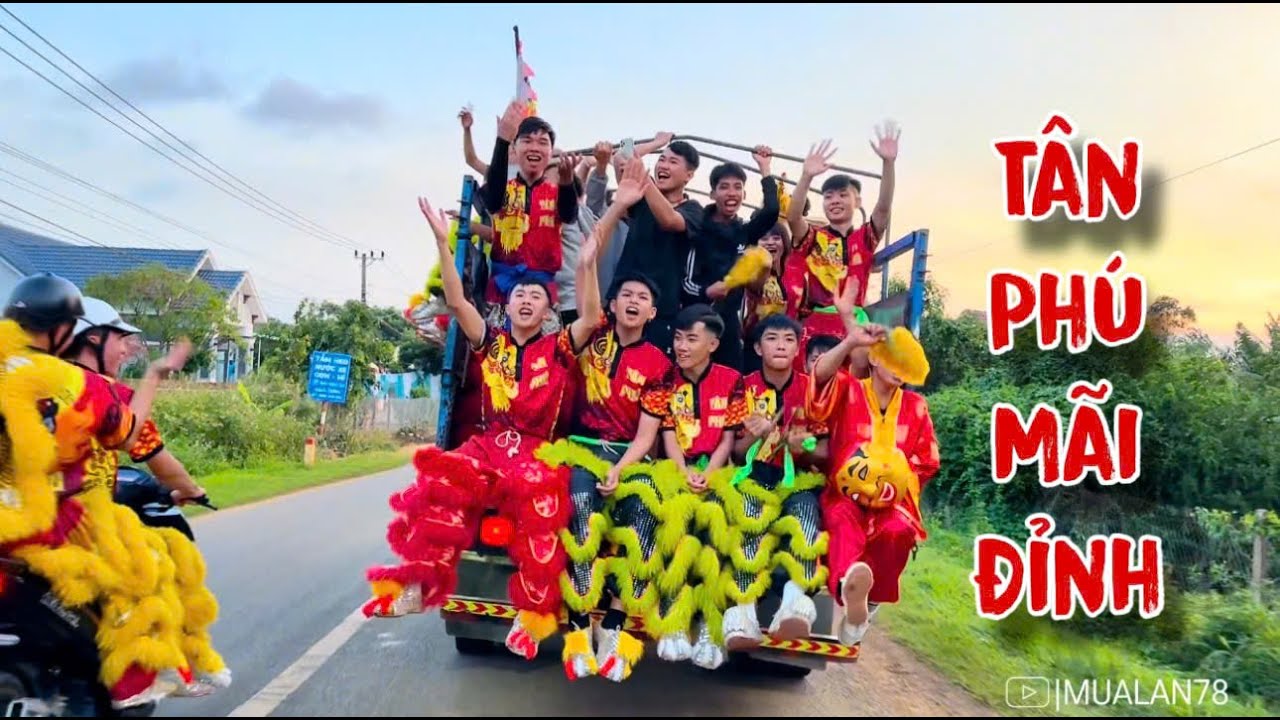 Lân TÂN PHÚ Múa Lân Trung Thu Vui Nhộn Nhất Cao Nguyên Vân Hoà Tết Trung Thu 2025