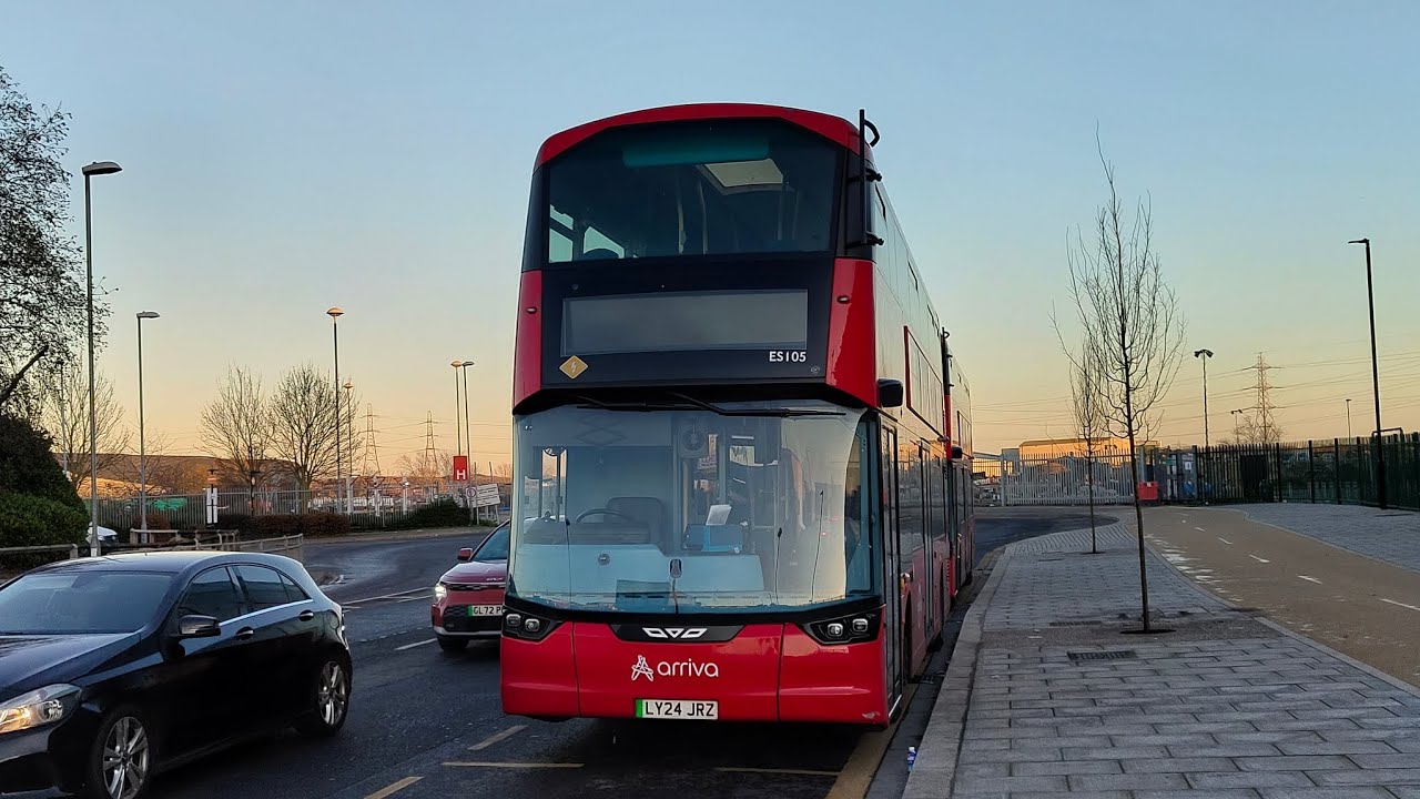 FRV: Arriva London Bus Route 341 | Meridian Water - Waterloo | ES105 (LY24 JRZ)