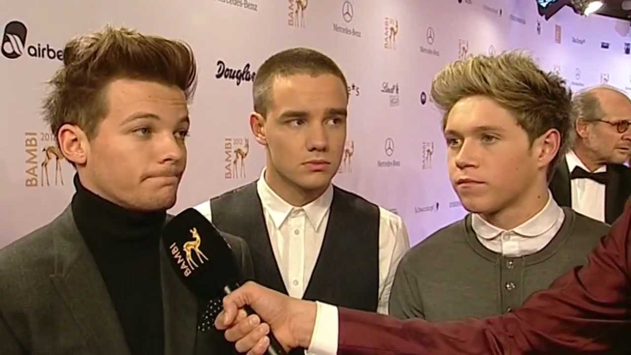 BAMBI 2012: One Direction behind the scenes