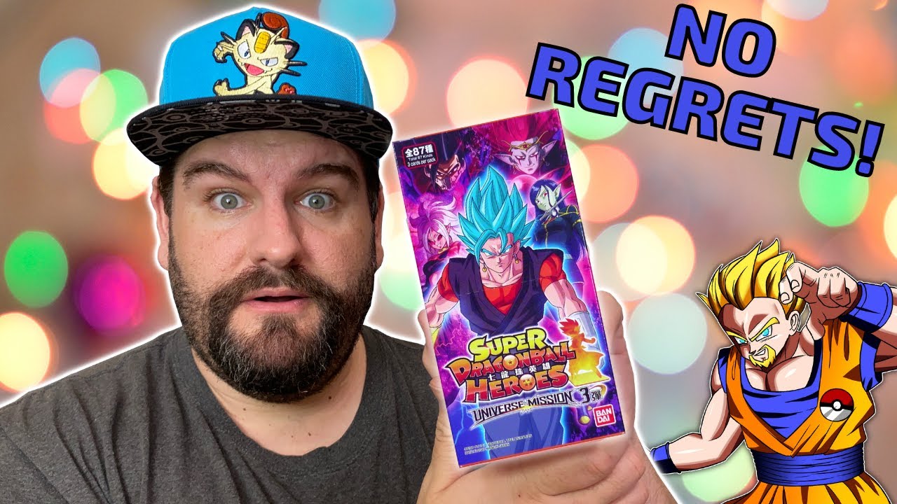 I Opened Another Amazing Box of Super Dragon Ball Heroes Universe Mission 3!