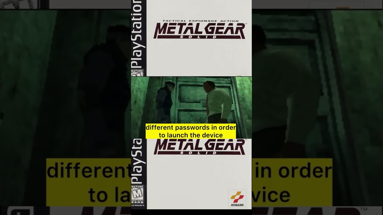 #metalgearsolid #playstation #ps1 #musicvideo #davidhayter #konami 