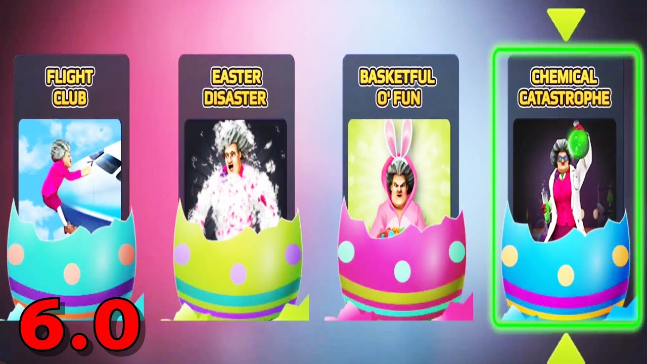 Scary Teacher 3D 6.0 Chapter Happy Easter Pranks All Levels