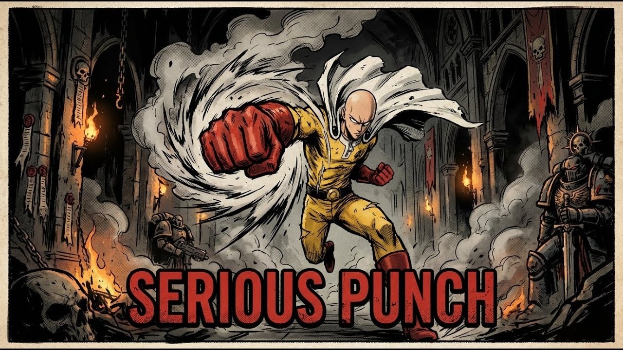 What If One Punch Man Arrived In Warhammer 40K? Warhammer 40K Crossover