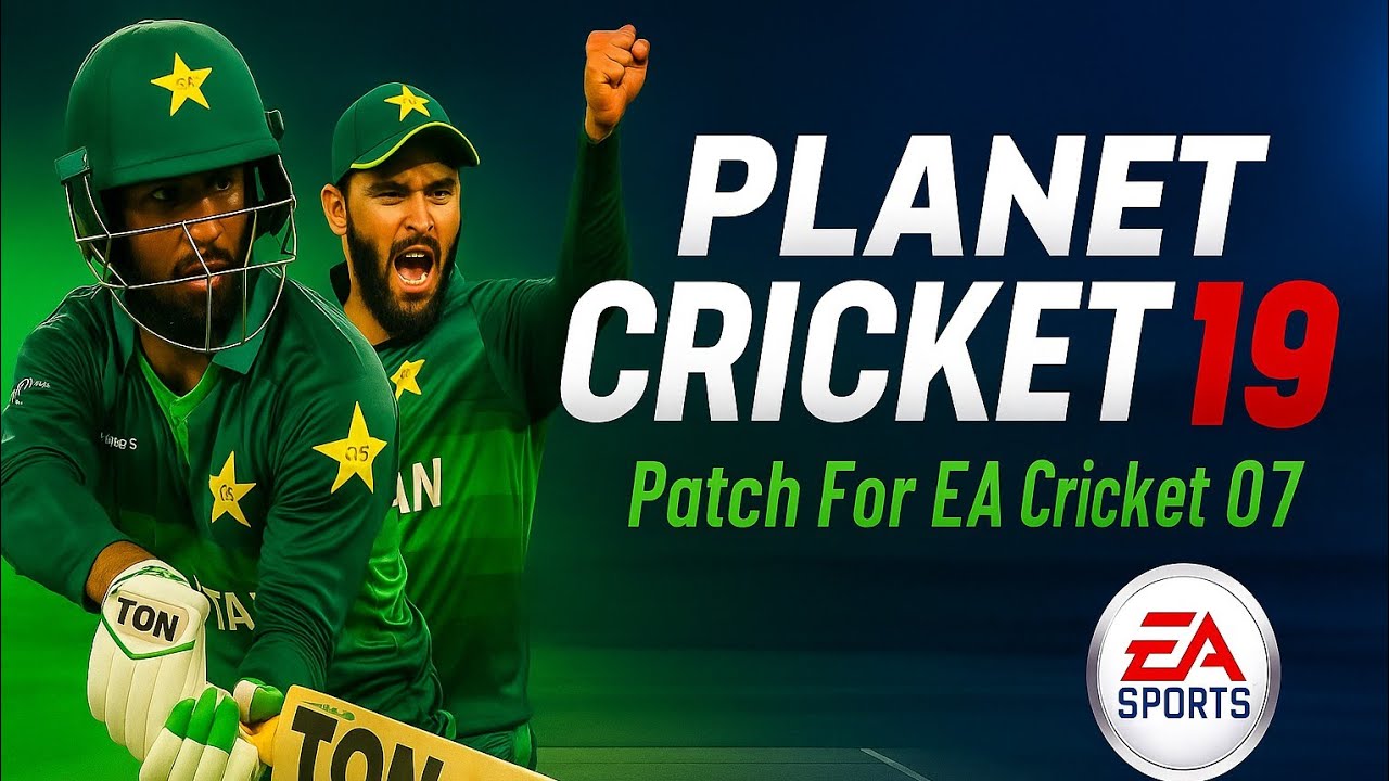 How To Download Planet Cricket 2019 Patch For Ea Cricket 07 (Gameplay Proof)