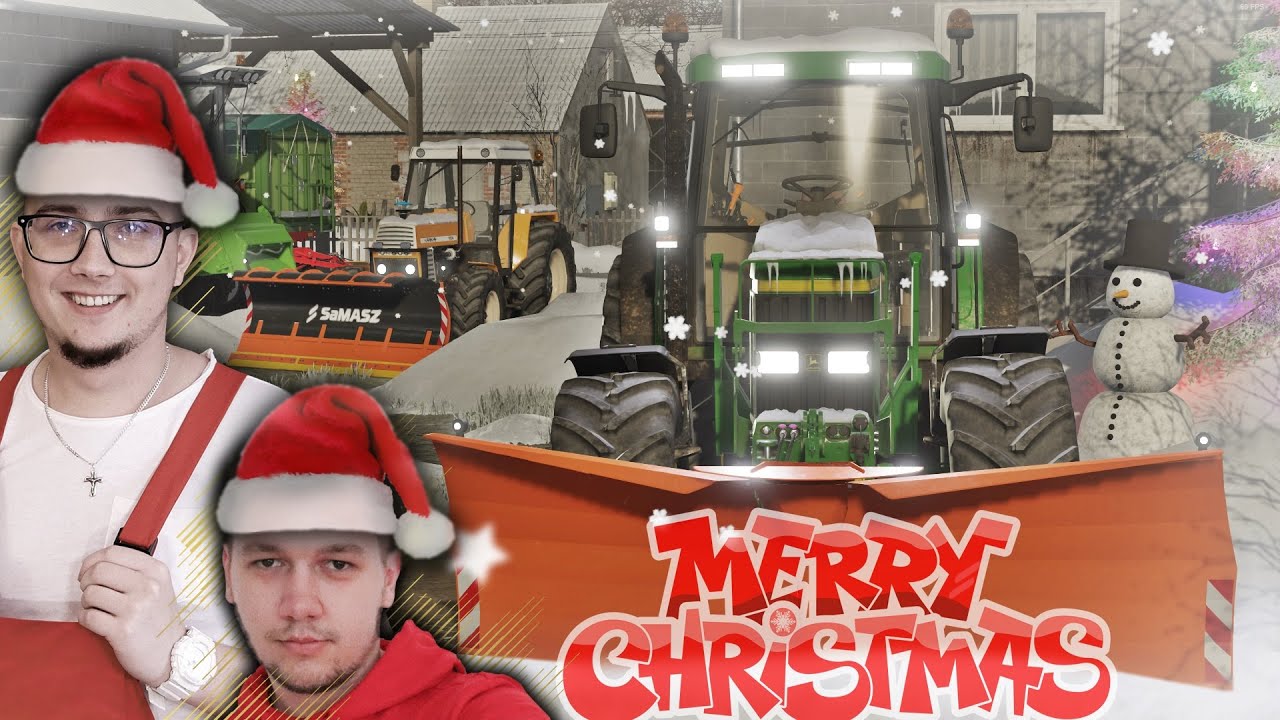 🎁 Wydanie Świąteczne 🎅 ZIMA w Farming Simulator 22 ❄️ Odśnieżanie Na Polskiej Wsi 🎄 MafiaSolec