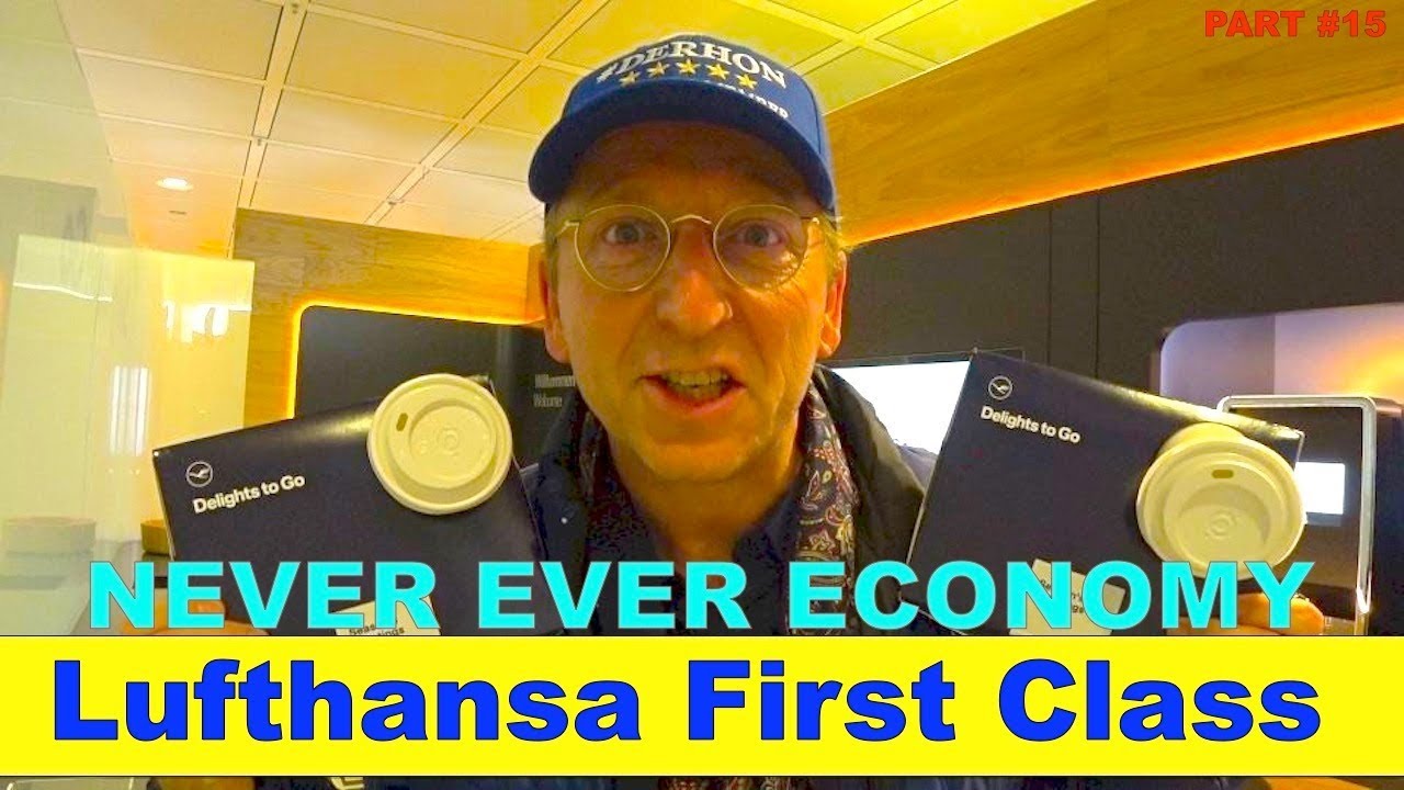 Lufthansa First Class | NEVER EVER ECONOMY #15 | Der HON PrivateJet