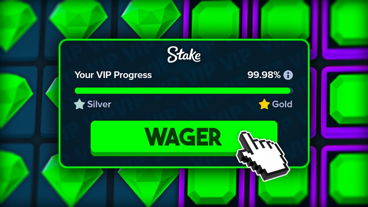 I FOUND THE BEST WAGER STRATEGY TO LEVEL UP STAKE VIP!
