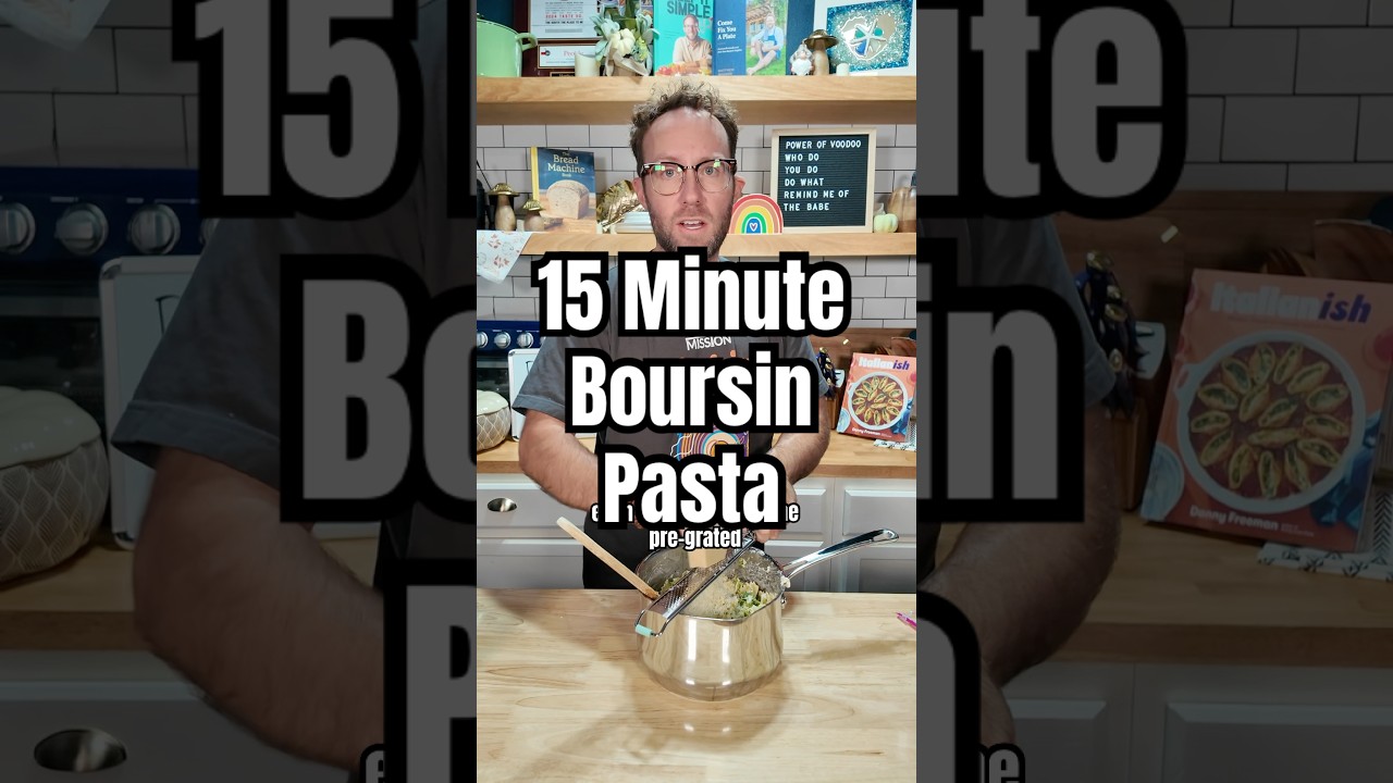 #pepperpartner #boursin #pasta #easydinnerideas #30minutemeals #onepotmeals #quickdinner