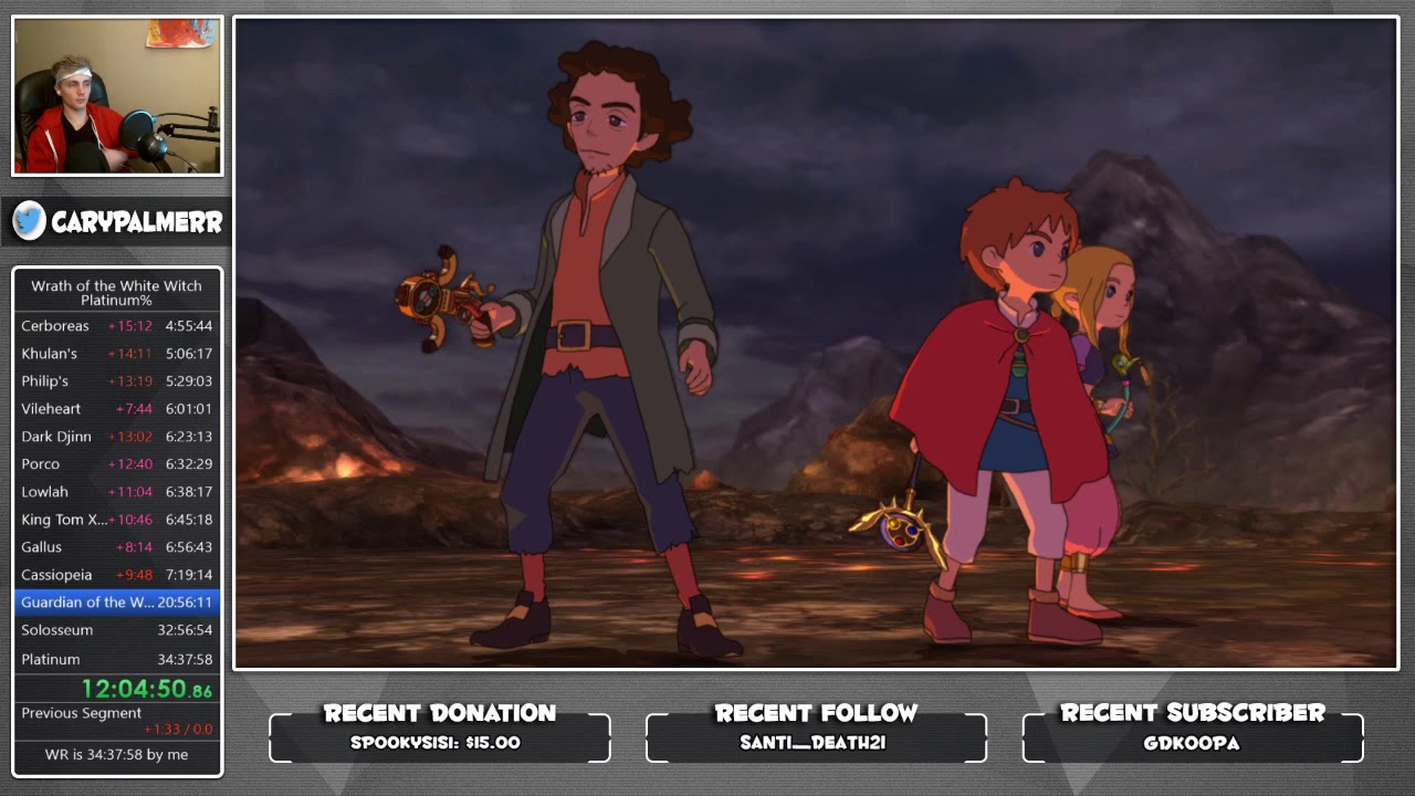 Ni No Kuni: Wrath of the White Witch - Platinum% (Speedrun World Record) [33:14:42] (Part 2/3)