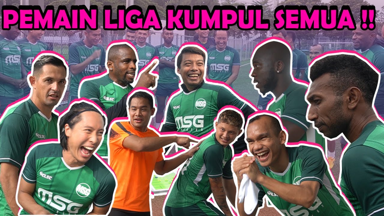 PART 1 : BERKUMPULNYA PEMAIN PROFESIONAL SAAT LIGA LIBUR PANJANG....!!