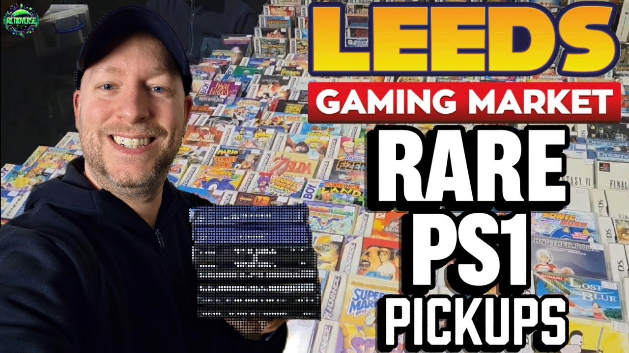 I Spent £100 on ONE PS1 Game… Leeds Gaming Market! Rare PS1 Grails & Dreamcast Pickups!