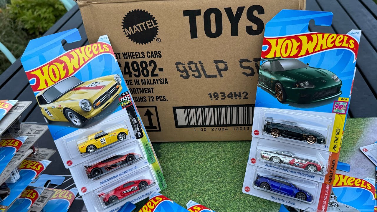 Lamley Unboxing: Let's Grade the Hot Wheels 2024 P Case