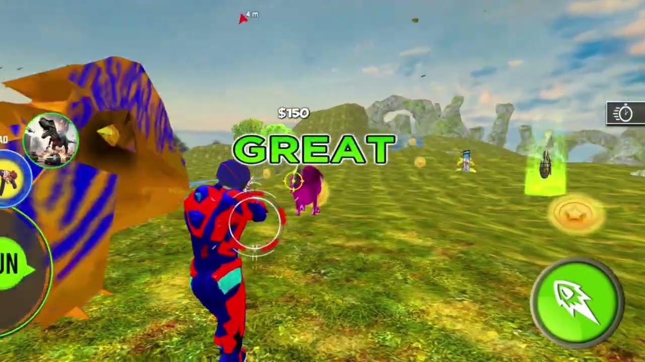 Spider Hero vs Dinosaurs Hunt CERAPTORS ING DINO WITH