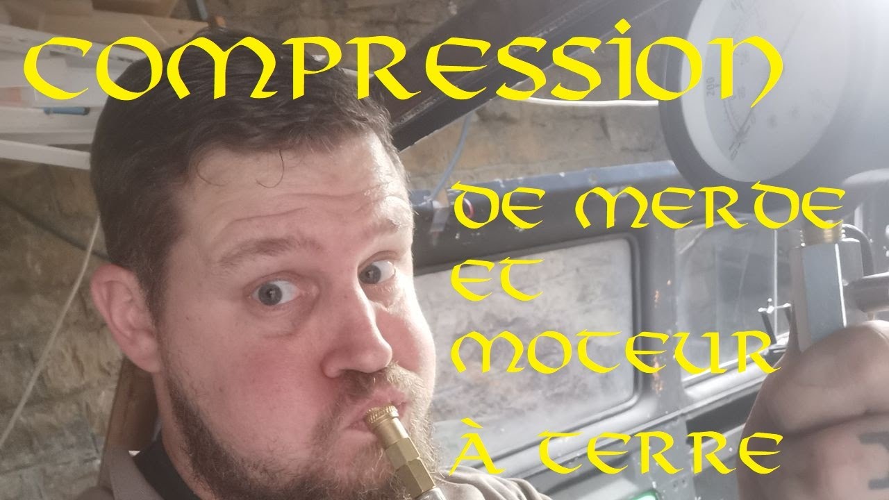 Restauration VW T3 - Episode 3 - Prise de compression et descente de moteur