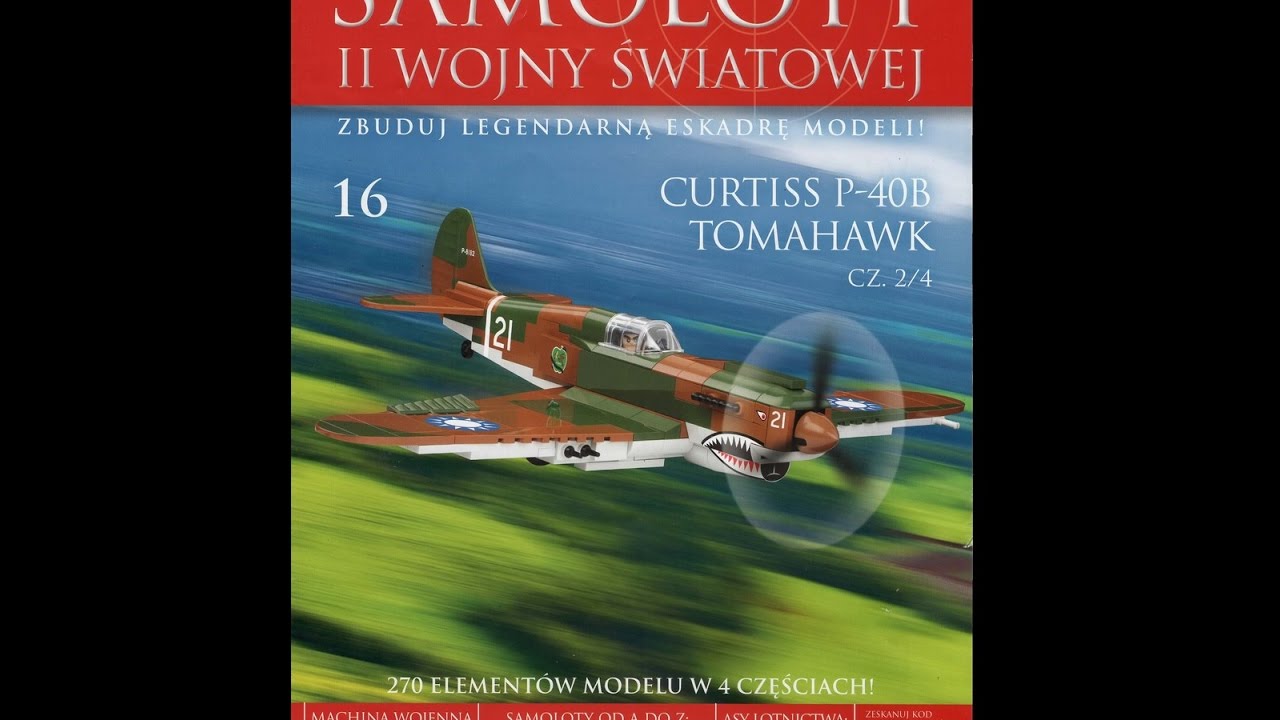 Cobi - SAMOLOTY II WOJNY ŚWIATOWEJ - numer 16 - Co w numerze i montaż