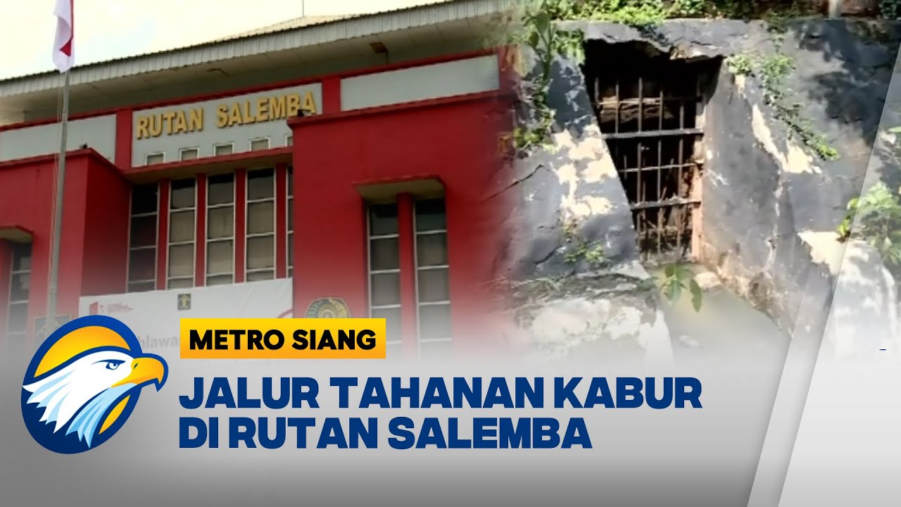 Jalur Kabur Tahanan Rutan Salemba - [ Metro Siang ]