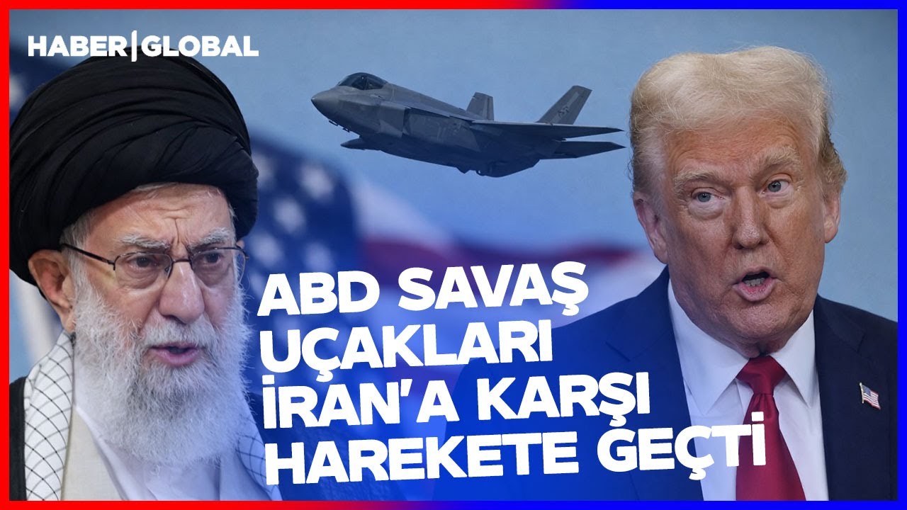 ABD SAVAŞ UÇAKLARI İRAN'A KARŞI HAREKETE GEÇTİ! Dünya Diken Üstünde