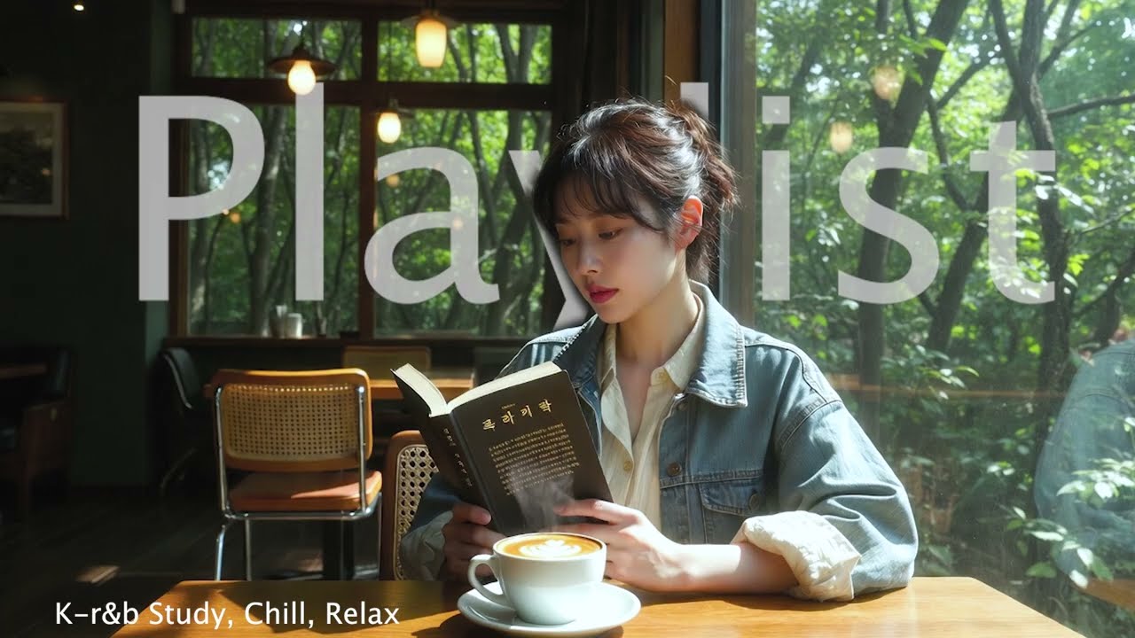 부드러운 K-R&B 플레이리스트 ☕ 카페, 공부, 휴식 & 일상을 위한 감성 한국 R&B