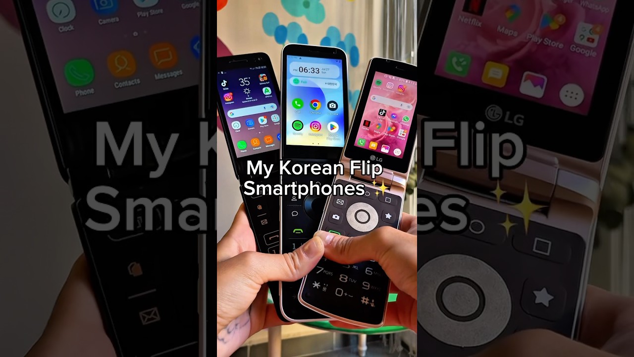 Korean Flip Smartphones from Y2KPHONES. Featuring Samsung Folder 2, ALT MIVE Style Folder & more!