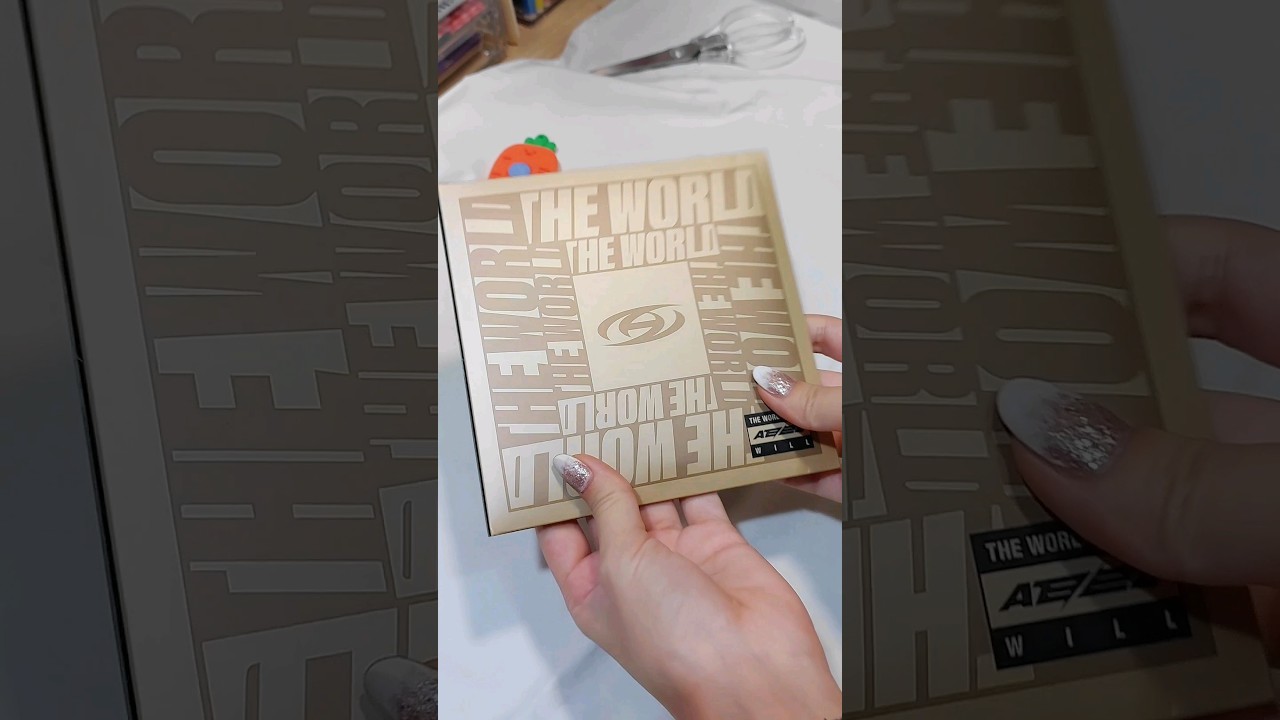 🍓&bull;&deg;.. Kpop Album Unboxing &bull; ATEEZ The World EP.FIN : WILL (Digipack ver.) ♡ #unboxing #shorts #ateez
