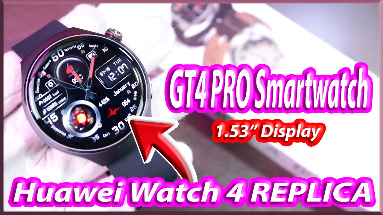 GT4 Pro Smartwatch Review – The $35 Huawei Watch 4 Alternative You NEED to See!