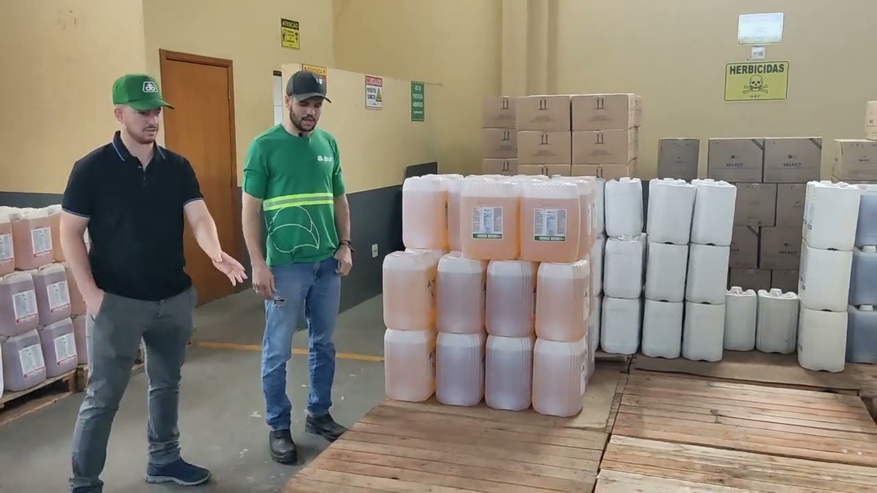 Armazenamento de defensivos agrícolas