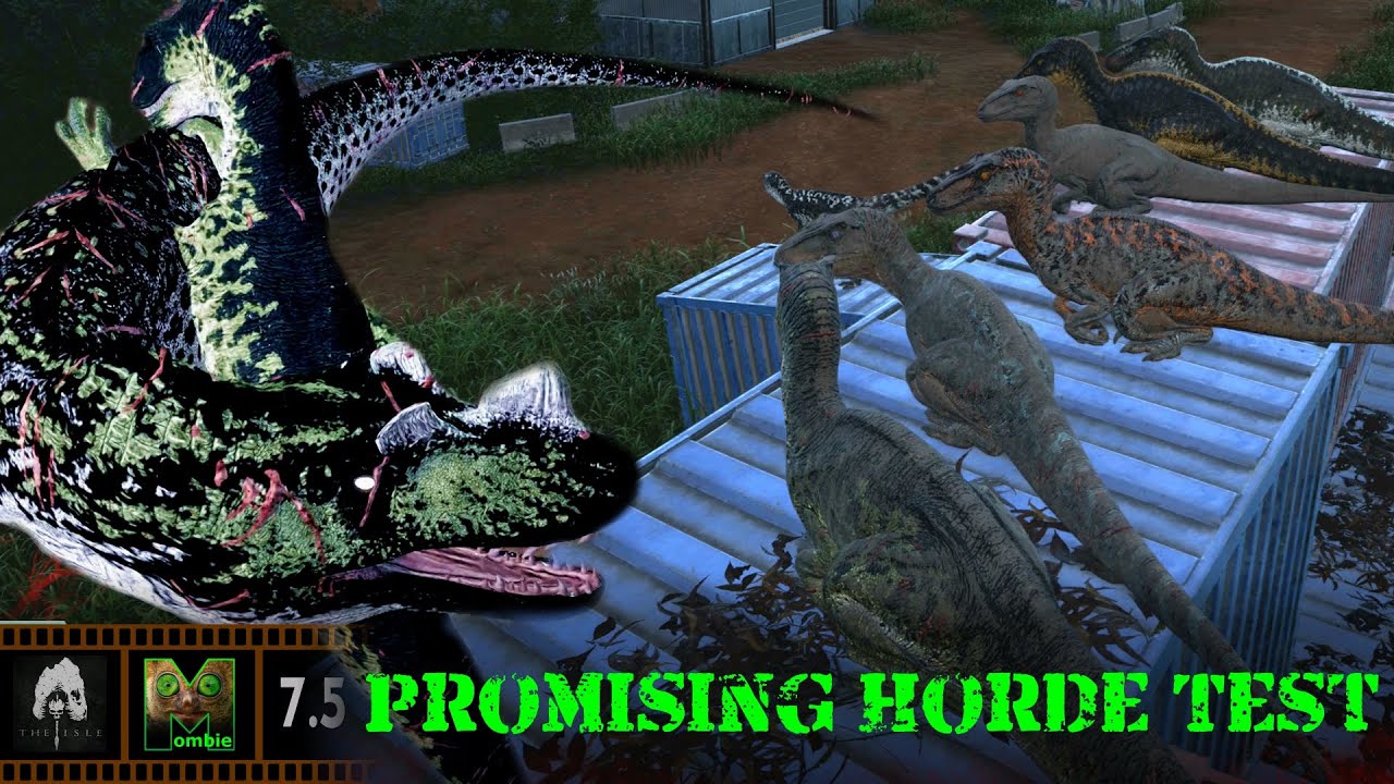 The Isle Evrima - Promising Horde Test - Update 7.5 - Horde Test - Omniraptor
