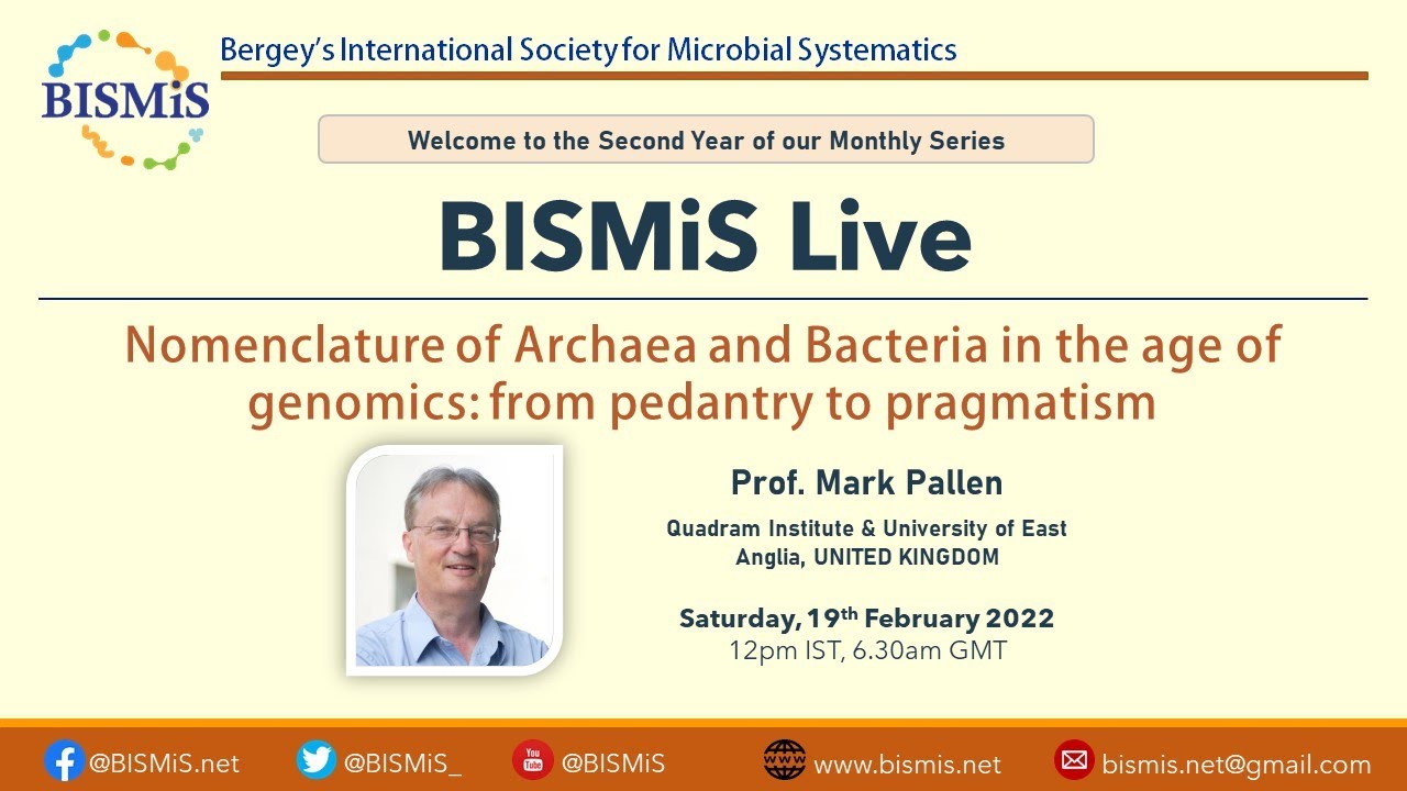 BISMiS Live - 2022 Inaugural Session with Mark Pallen