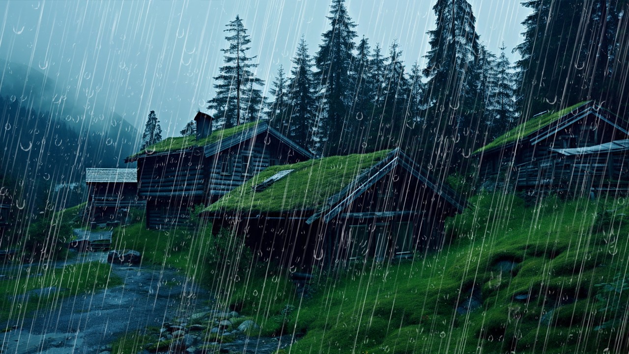 El Sueño Más Profundo Después De Solo 3 Minutos Con Fuertes Lluvias Y Truenos Para El Insomnio