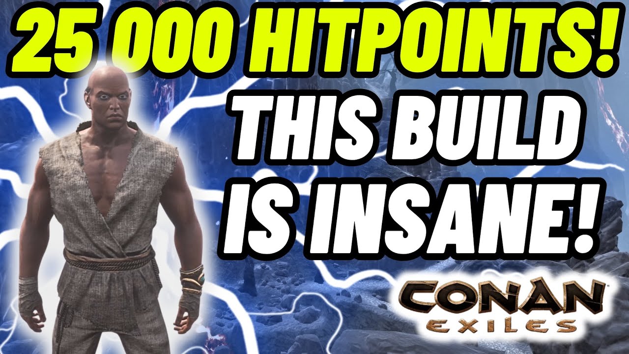 Highest Hitpoints thrall in Conan Exiles! My favorite build! Conan Exiles 