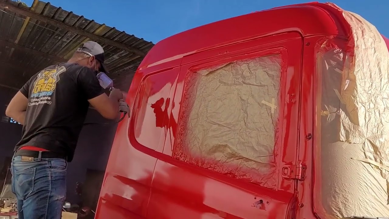 PINTURA COMPLETA DO CAMINHÃO Cabine e chassis - Charles pintura