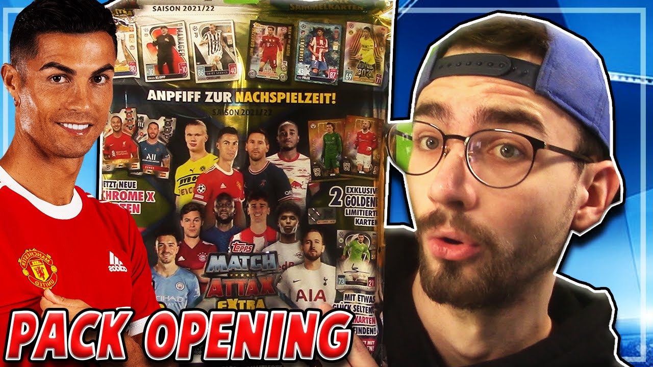 Topps MATCH ATTAX EXTRA 21/22 CHAMPIONS LEAGUE 😱🔥 MEGA STARTER PACK