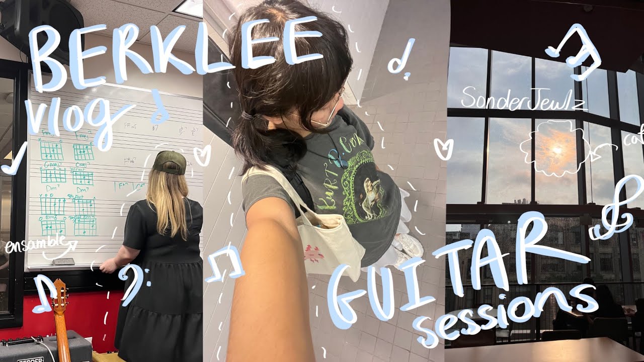 Berklee Guitar Summer program Vlog | Performance, college life, and more!