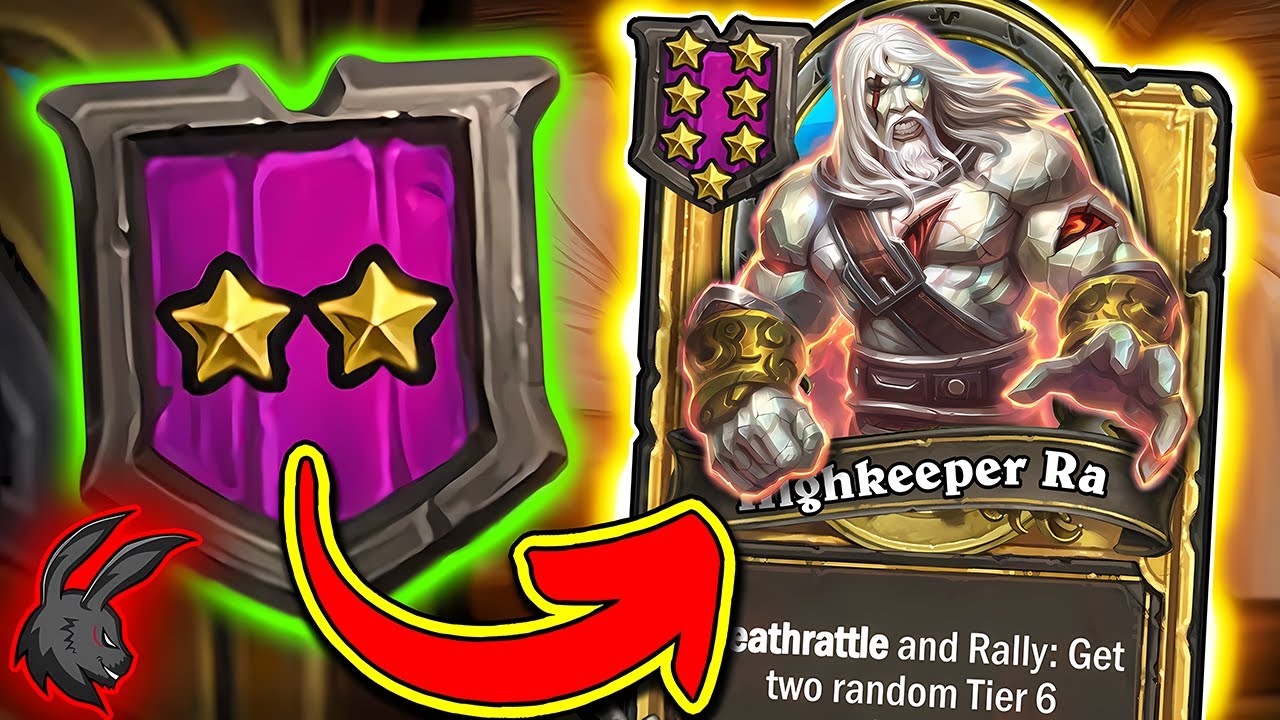 A GOLDEN 7-Drop on Tier 2?? (INSANE Game) | Hearthstone Battlegrounds