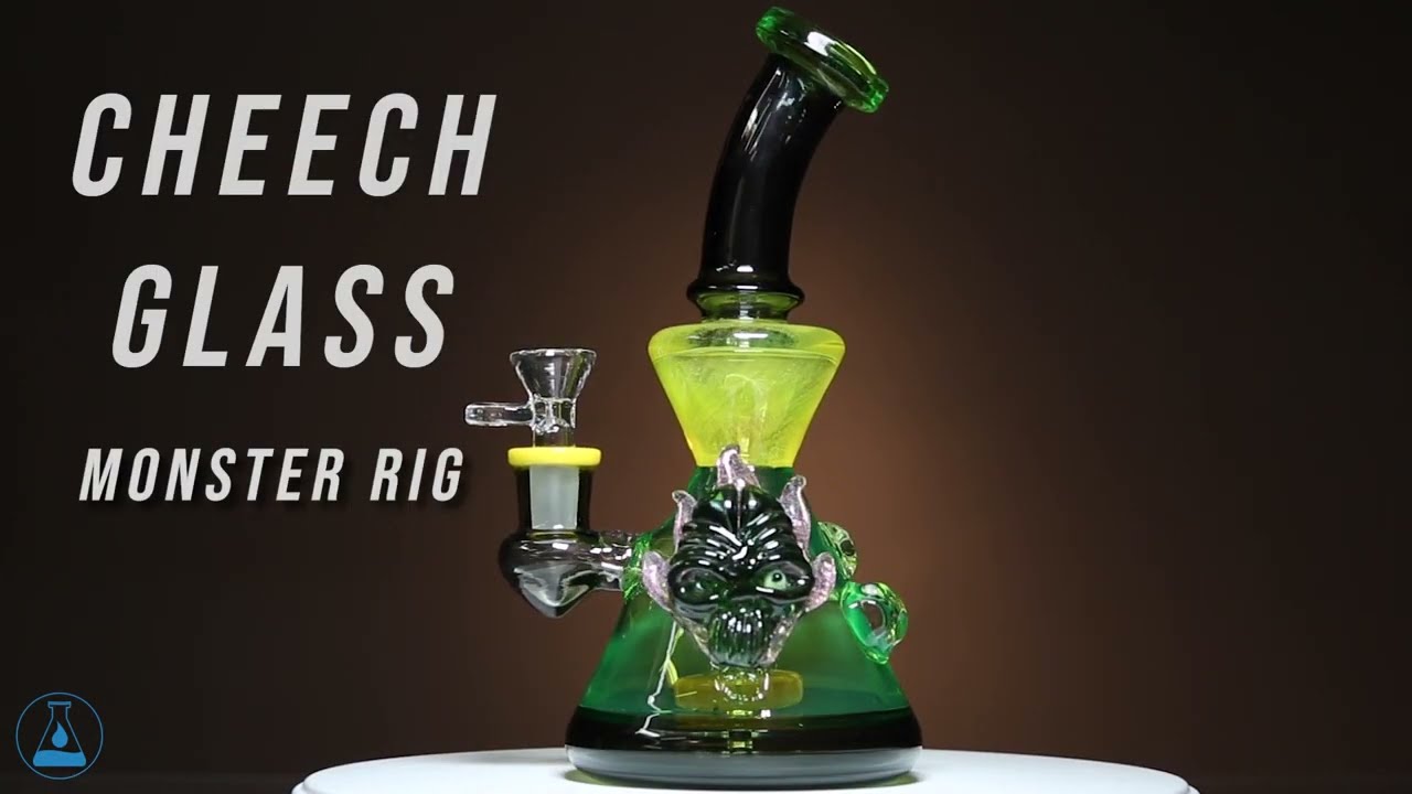 Cheech Glass Monster Themed Dab Rig