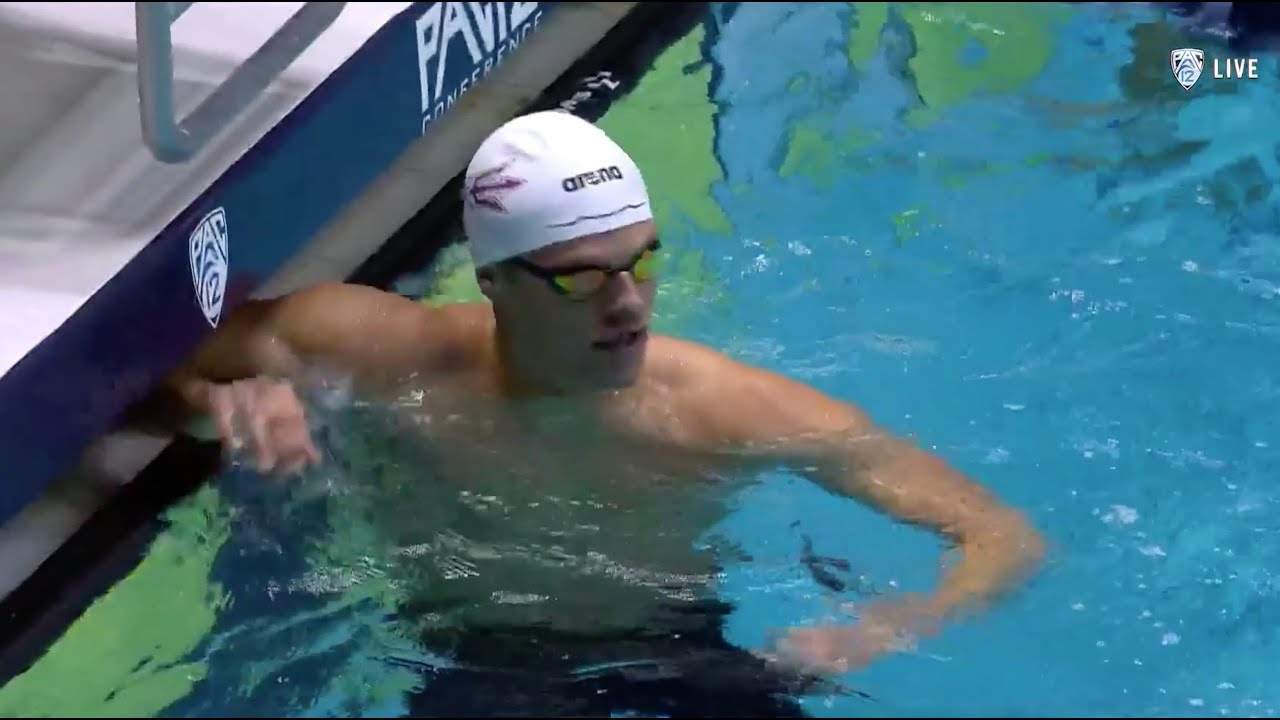 ASU posts NCAA's fastest time in 800 free relay at Pac-12 Men’s Swimming & Diving Championships