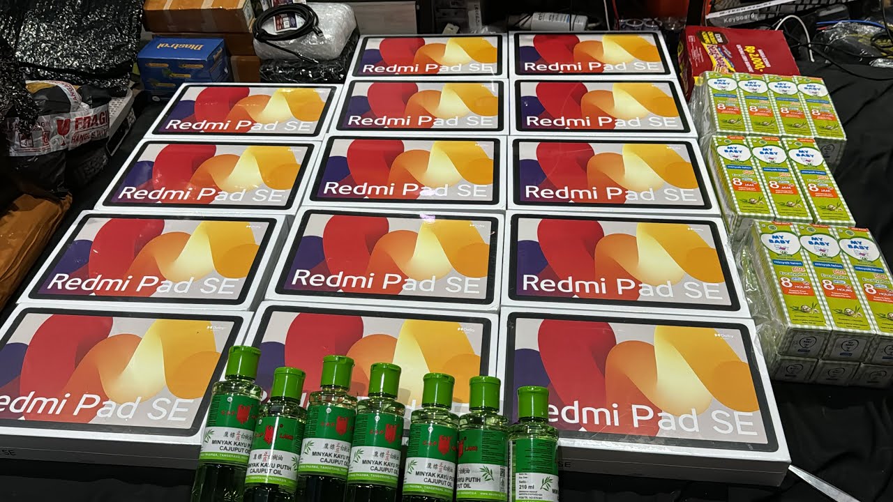 Unboxing Kulakan Redmi Pad SE banyak bgt mumpung Laris