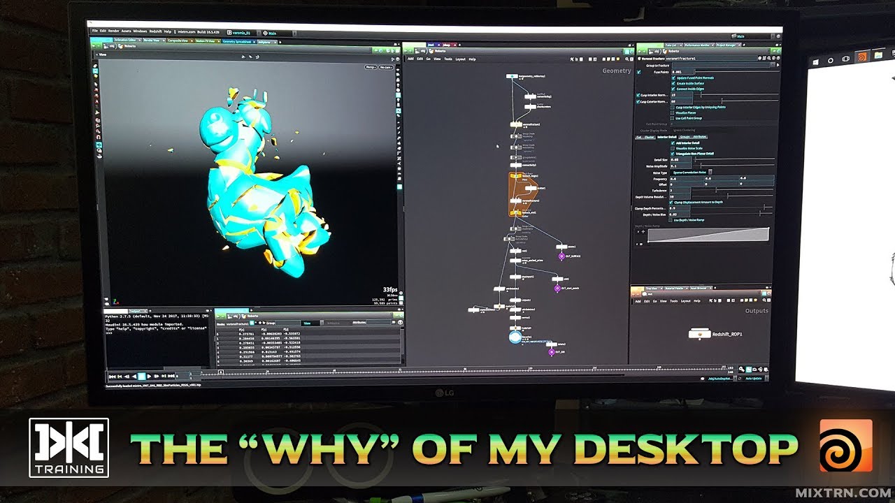 VMT 048 -HOUDINI - Why I use that Desktop, is SUPER PRODUCTIVE