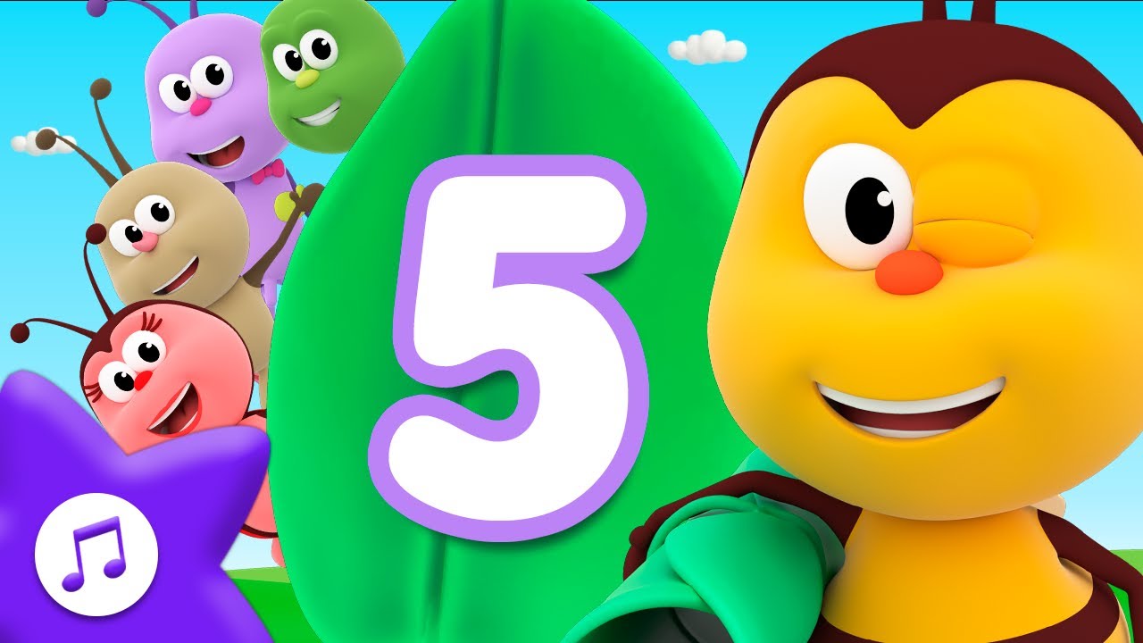 Cinco Bichitos 🌈Aprende los n&uacute;meros 🧮 CANCI&Oacute;N INFANTIL 🎵 PARA NI&Ntilde;OS | Bichikids en espa&ntilde;ol