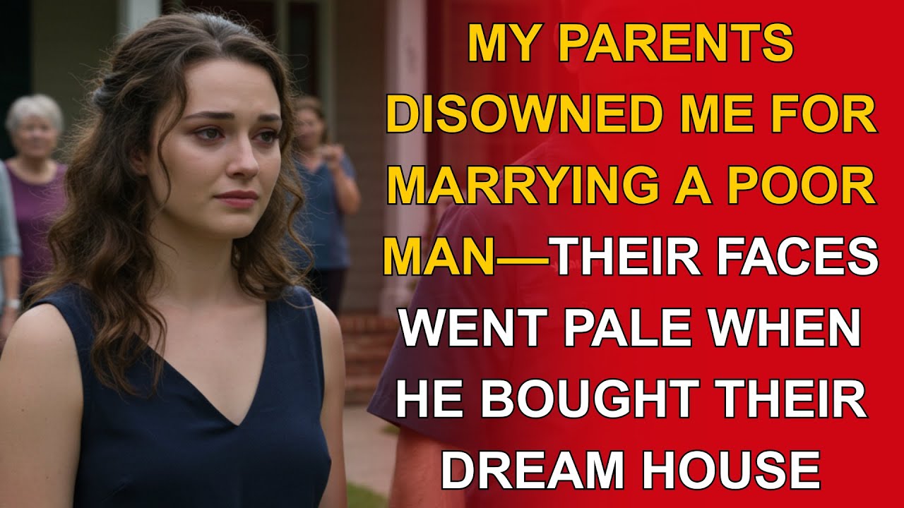 My Parents Disowned Me for Marrying a Poor Man—Their Faces Went Pale When He Bought Their Dream...