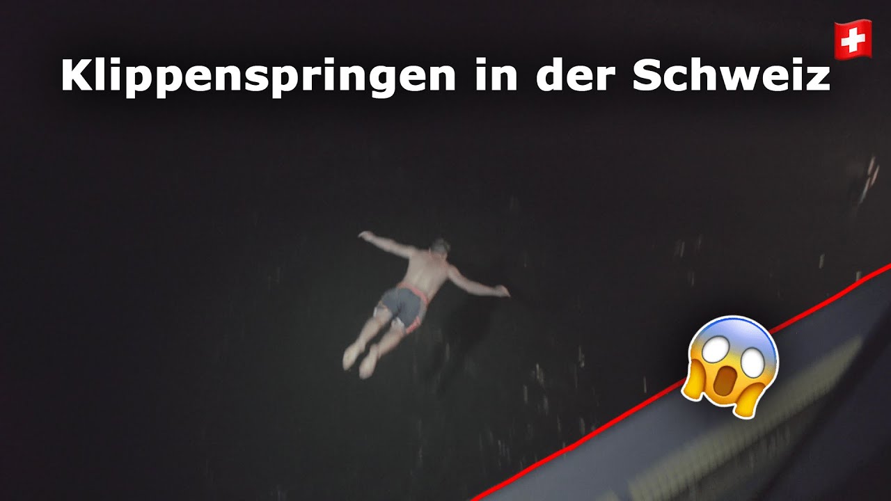 KLIPPENSPRINGEN IN DER SCHWEIZ // Neuer Trick + Nightsession + Fail von 25m!