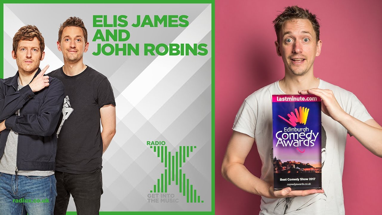 John Wins The 2017 Edinburgh Comedy Award - Elis James and John Robins (Radio X)