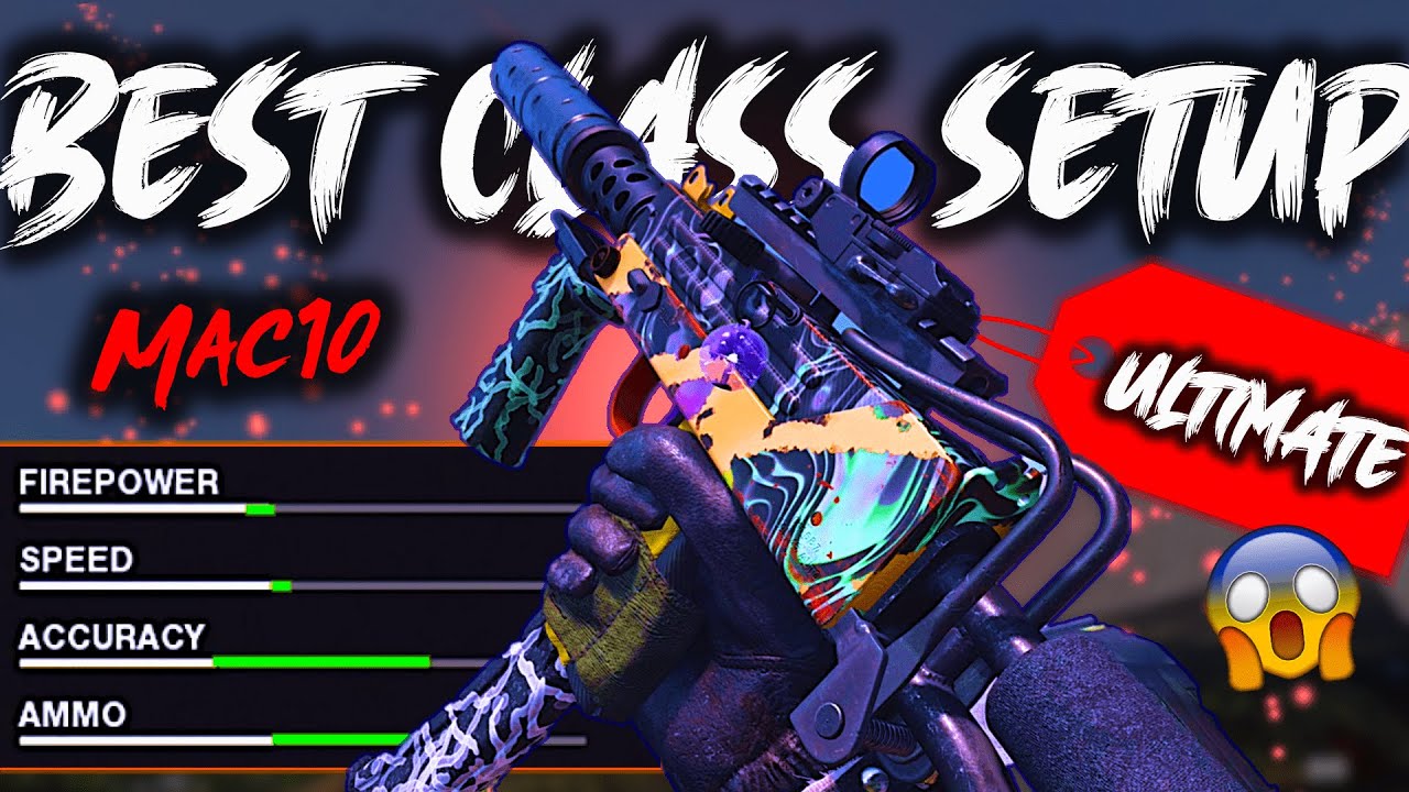 *ULTIMATE* Mac-10 Best Class Setup | Black Ops Cold War Multiplayer