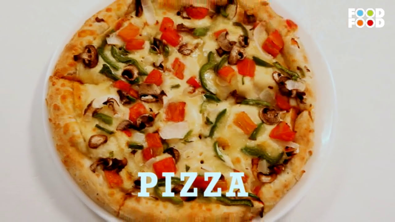 बनाए स्ट्रीट स्टाइल पिज़्ज़ा घर पर | Pizza Recipe | How to make pizza dough at home