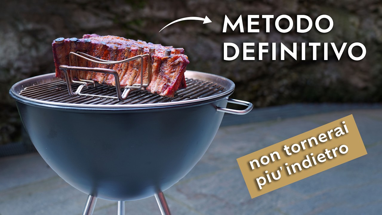 COSTINE DI MAIALE AL BBQ - Come farle sul Kettle